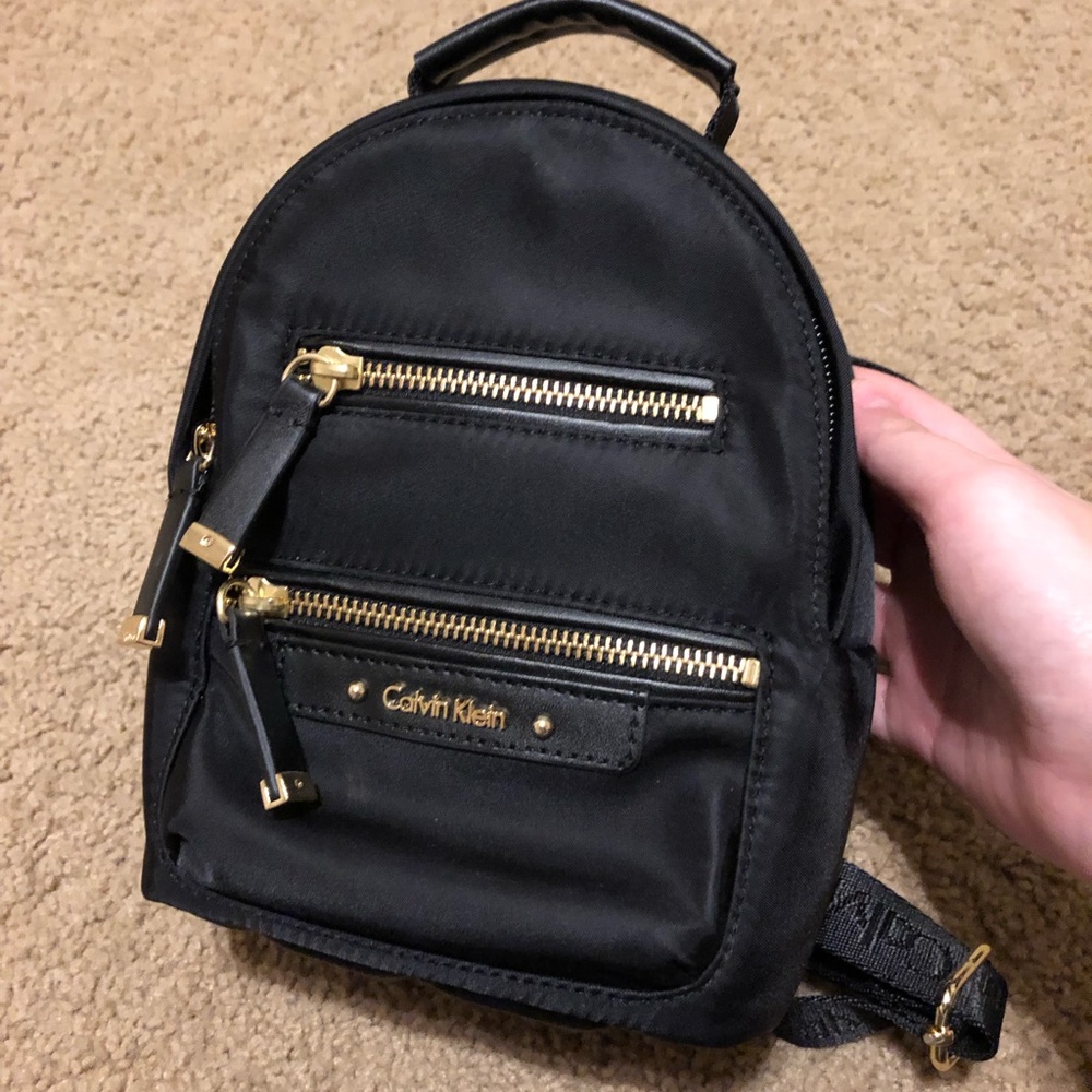 Calvin Klein Mini Backpack Black